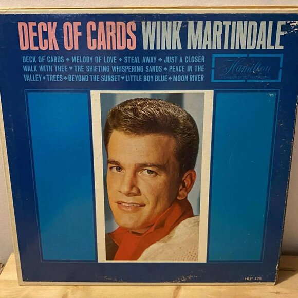 Wink Martindale – Deck Of Cards Vinyl 33rpm VG+ AJ28 - Picture 1 of 2